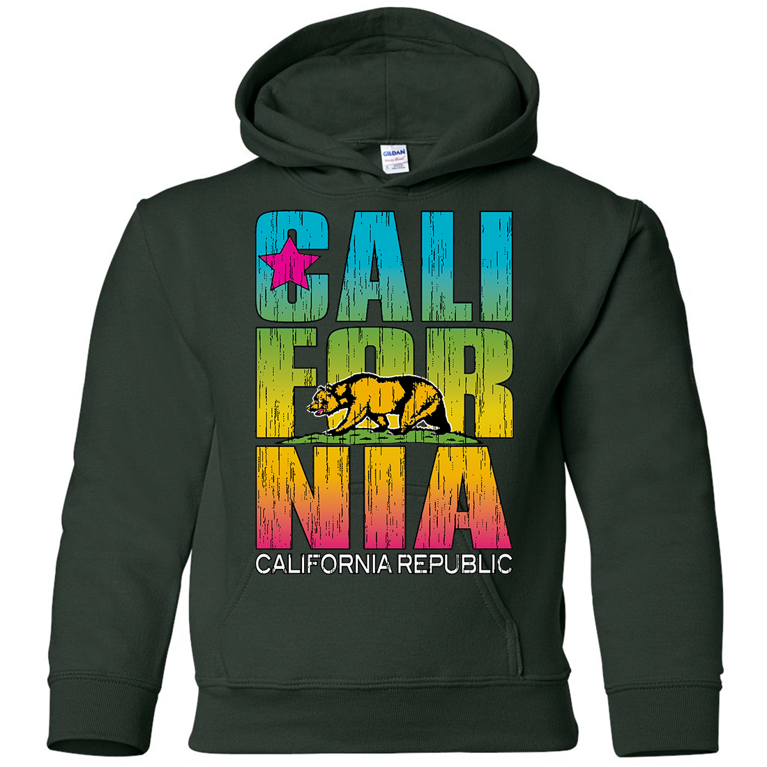 neon black sweatshirt