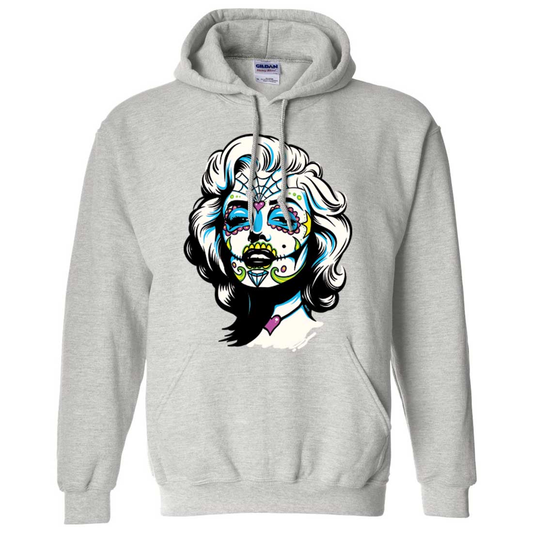 sugar skull hoodie