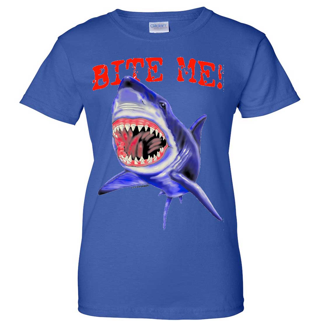 shark bite tshirt