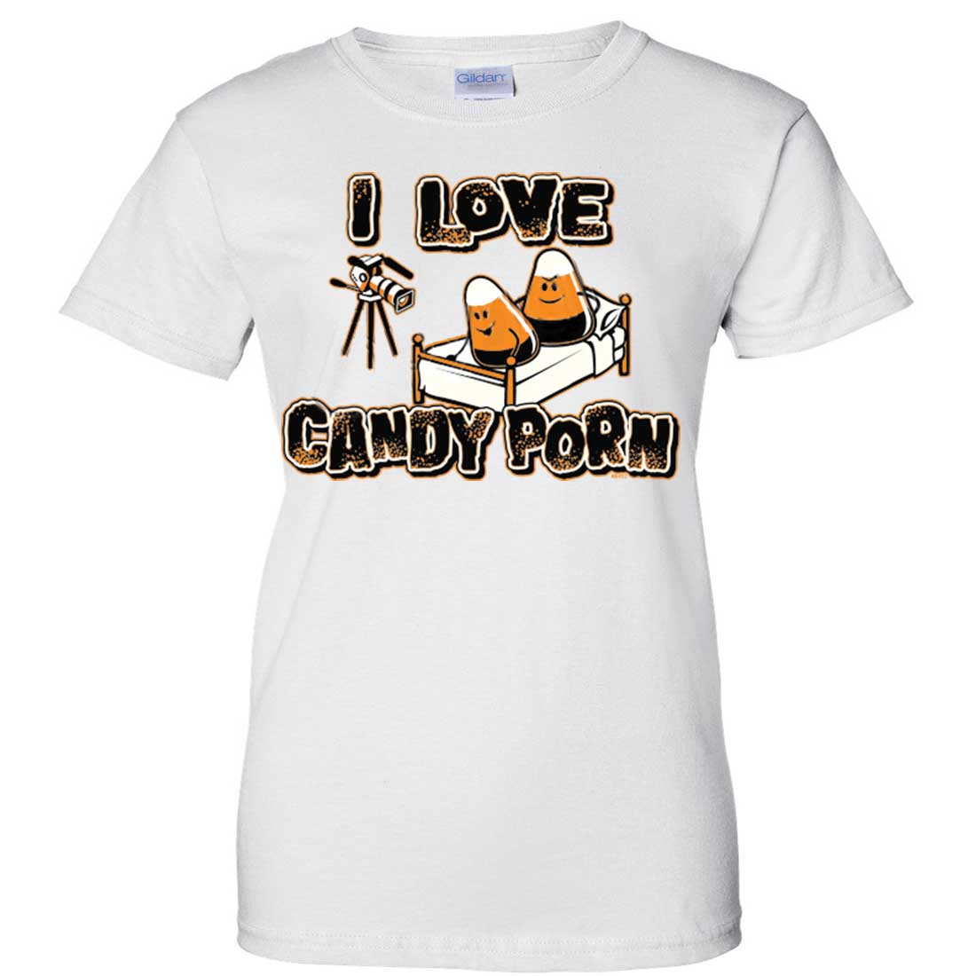 I Love Candy Porn Ladies T-Shirt | eBay