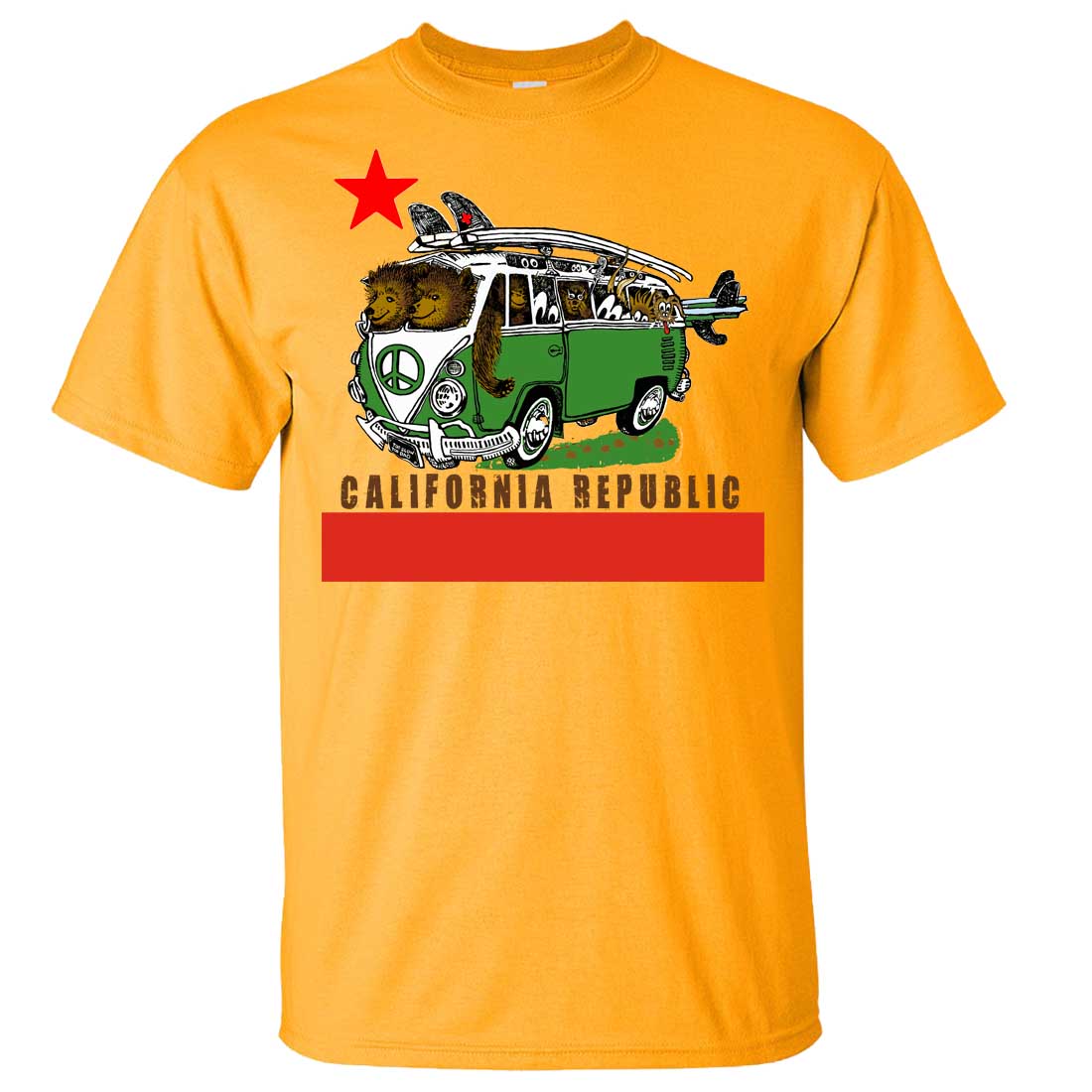 california republic tee shirts