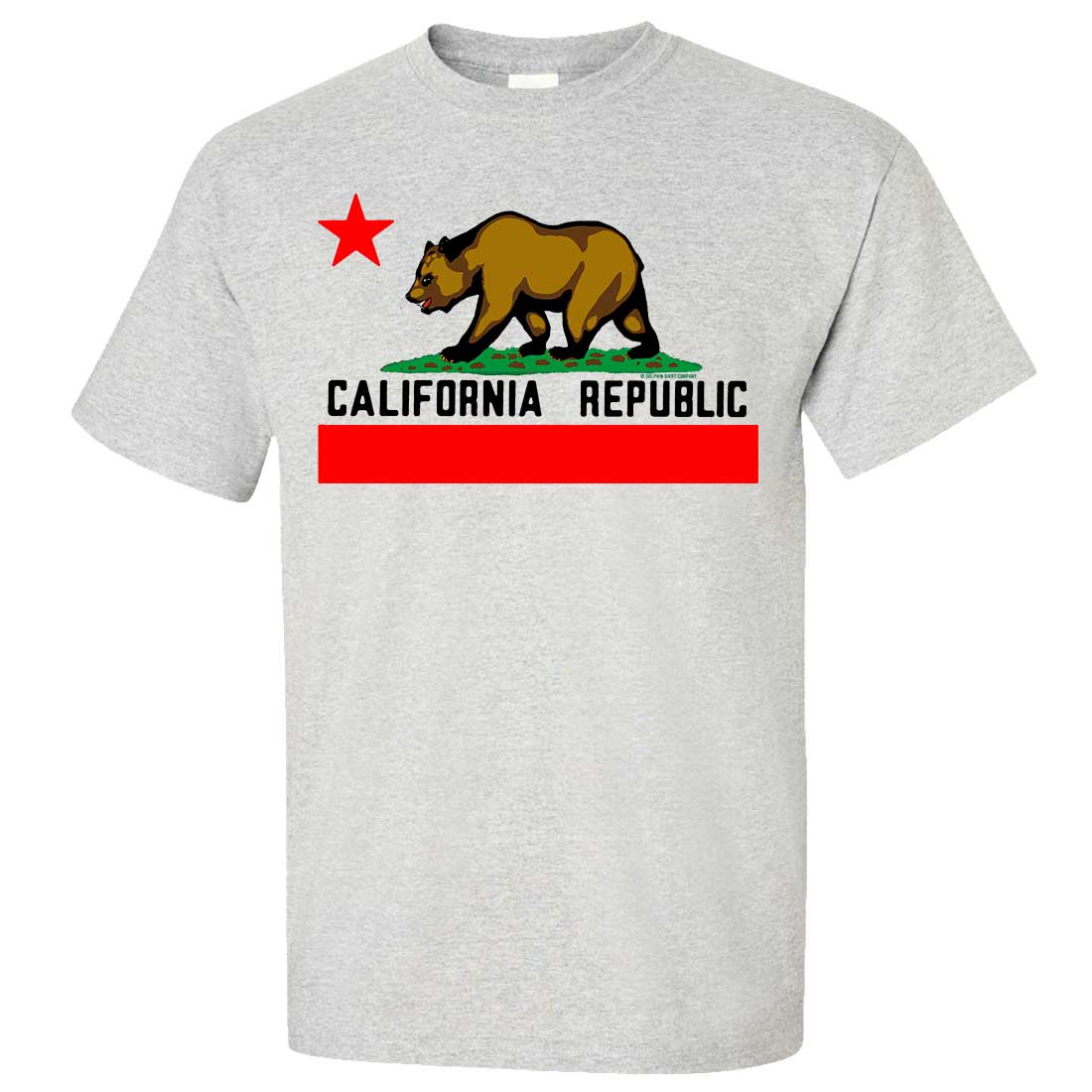 california t shirt with bear