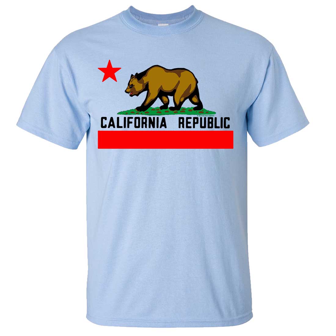 california t shirt with bear