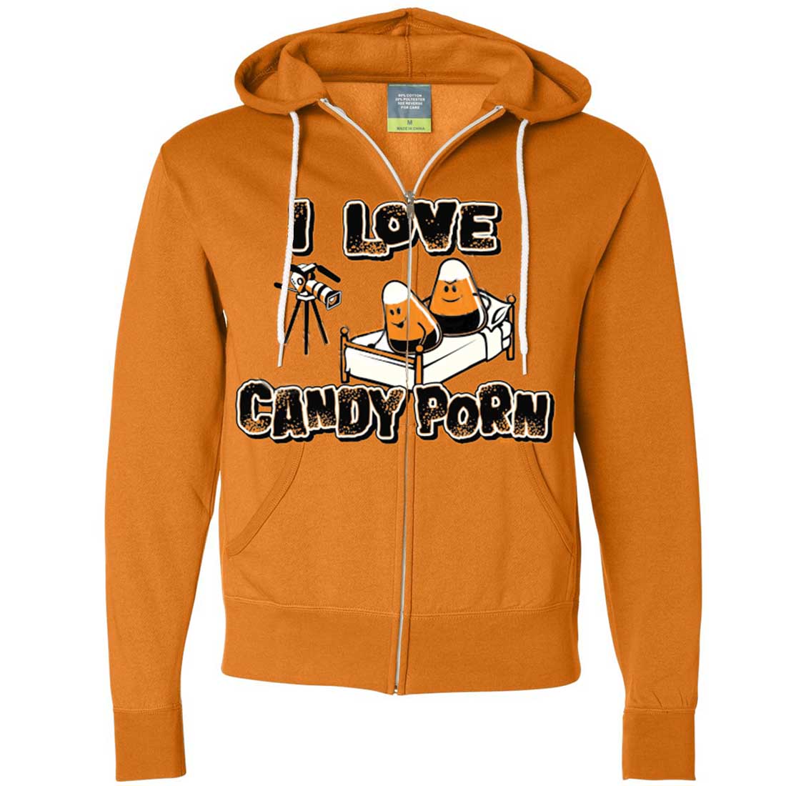 I Love Candy Porn Zip-Up Hoodie | eBay