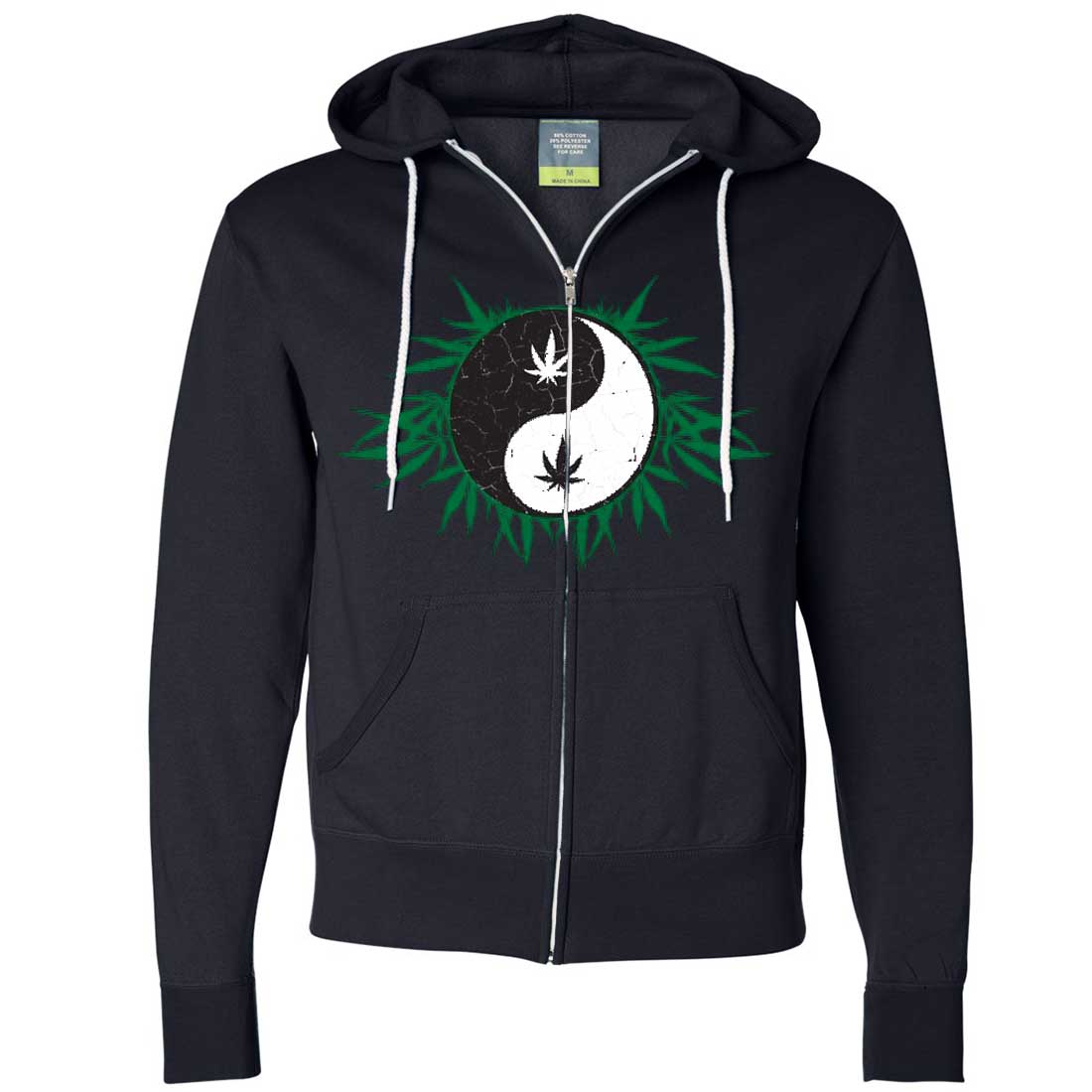 yin yang hoodie