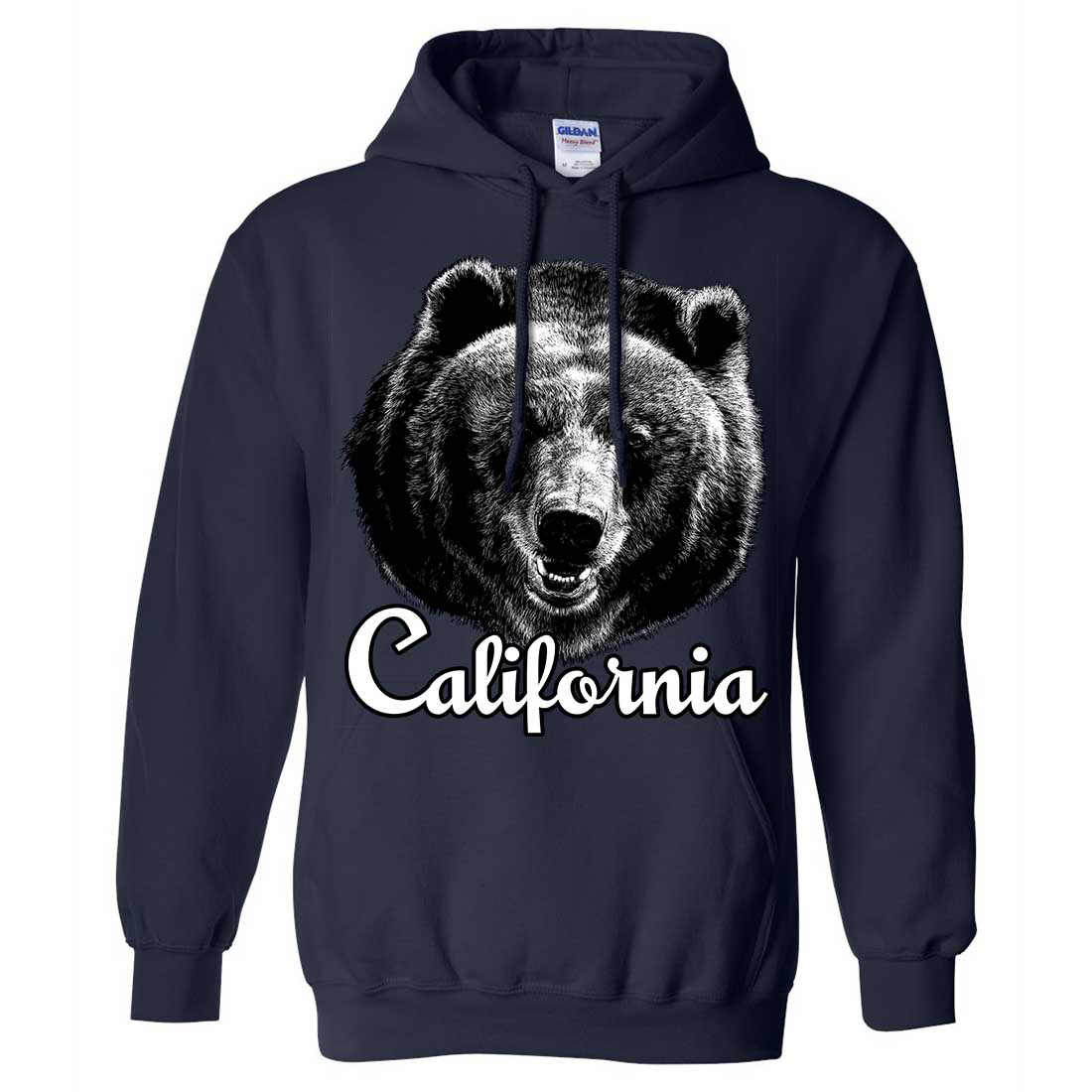 Diana Lee California Grizzly Bear Sweatshirt Hoodie | eBay